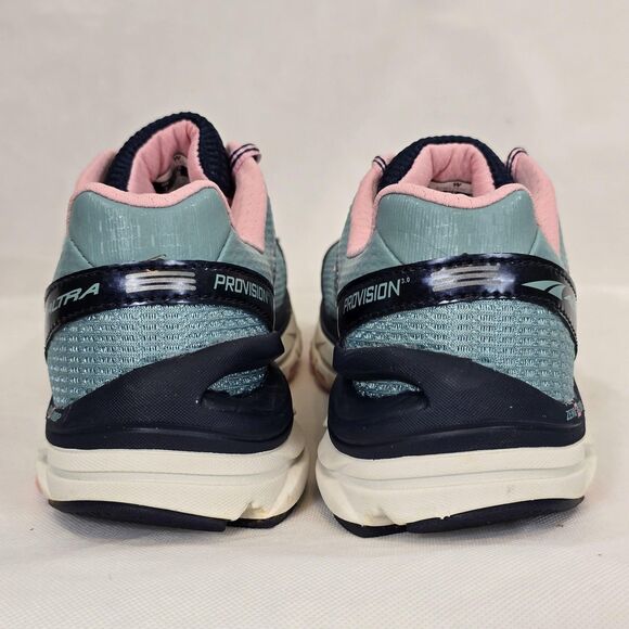 Altra Provision 3.0 Running Shoes Womens Size 9 Teal Pink Zero Drop Guide Rail - Picture 10 of 16